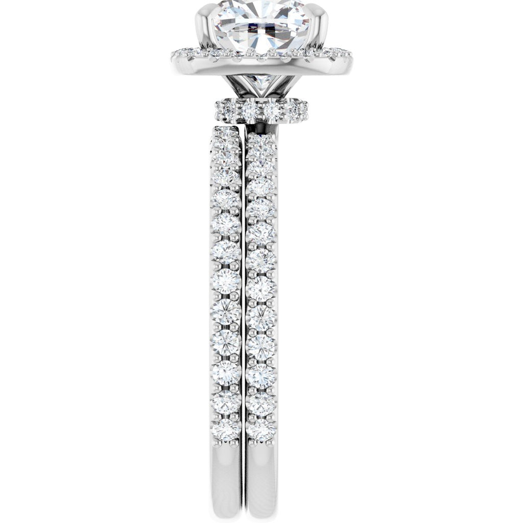 Halo-Style Engagement Ring