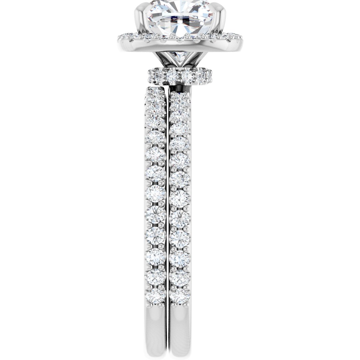 Halo-Style Engagement Ring