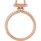Halo-Style Engagement Ring