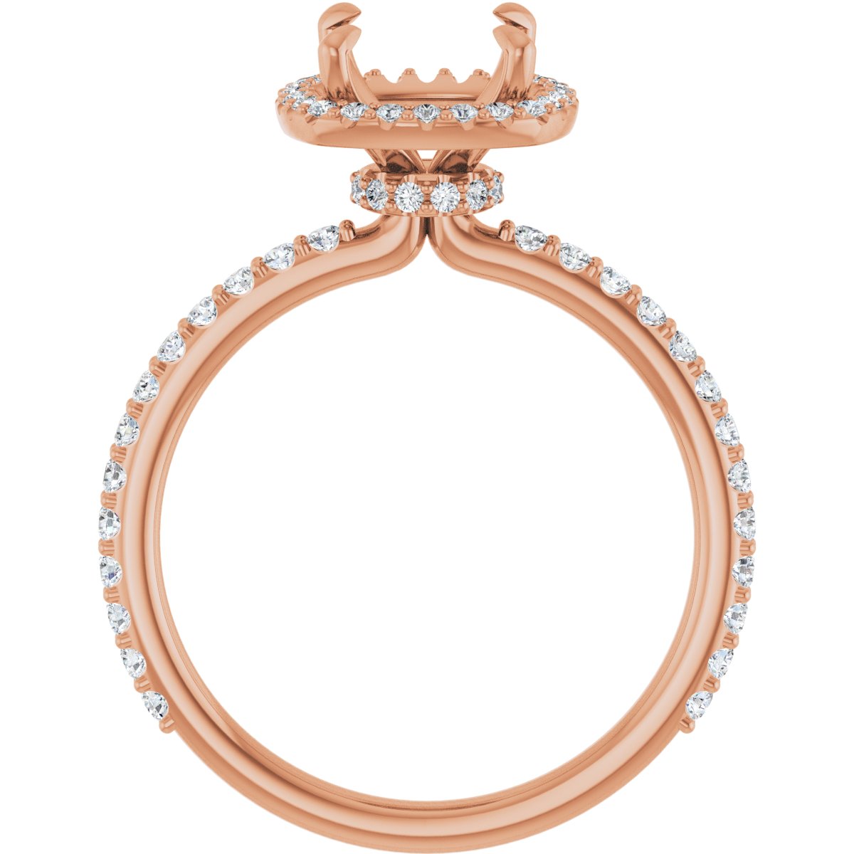 Halo-Style Engagement Ring