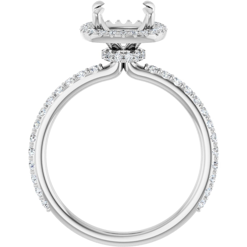 Halo-Style Engagement Ring