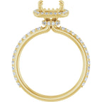 Halo-Style Engagement Ring