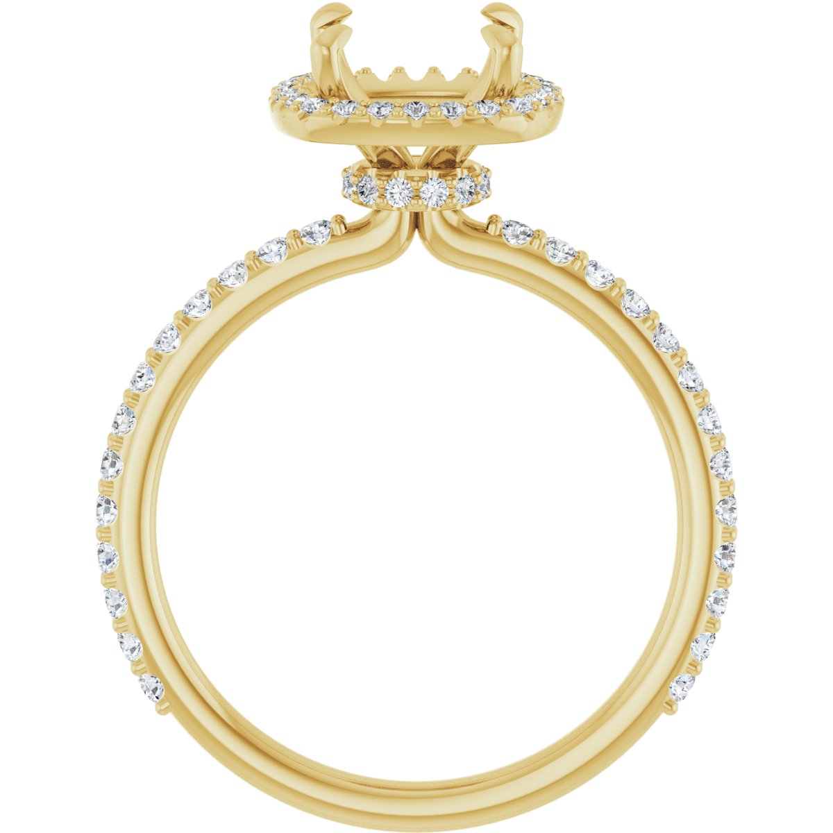 Halo-Style Engagement Ring
