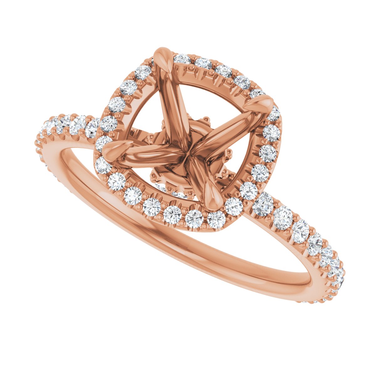Halo-Style Engagement Ring
