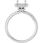Halo-Style Engagement Ring