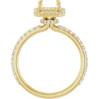 Halo-Style Engagement Ring
