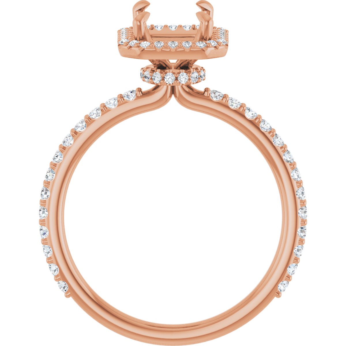 Halo-Style Engagement Ring