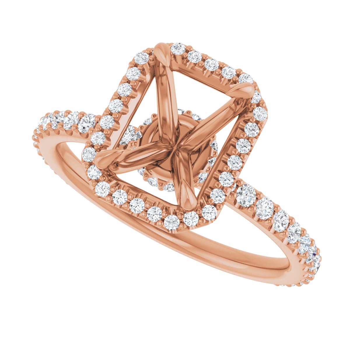 Halo-Style Engagement Ring