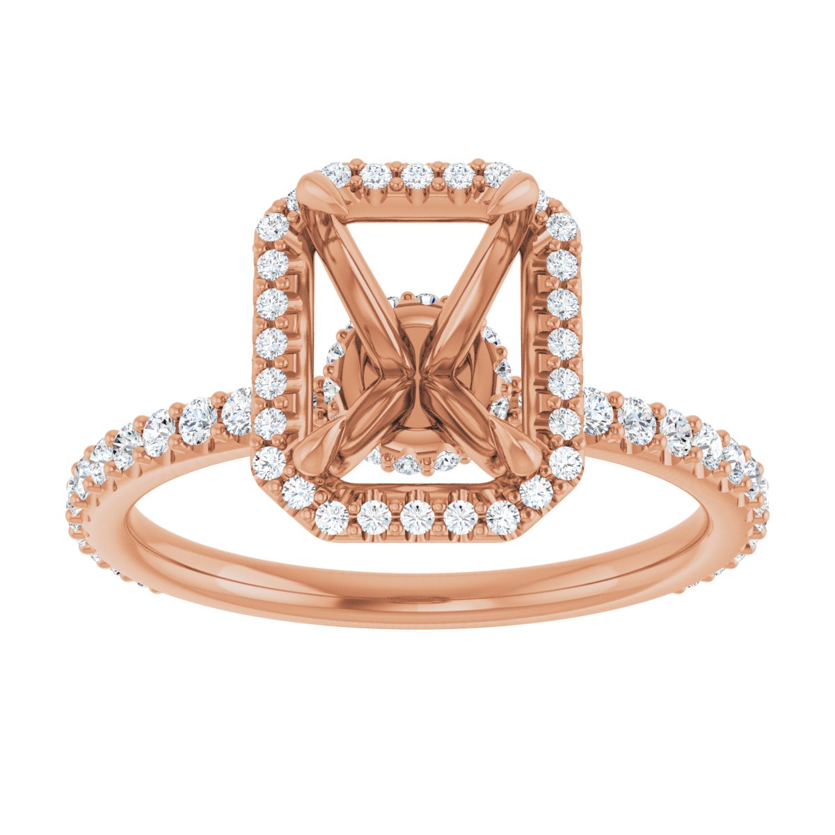 Halo-Style Engagement Ring