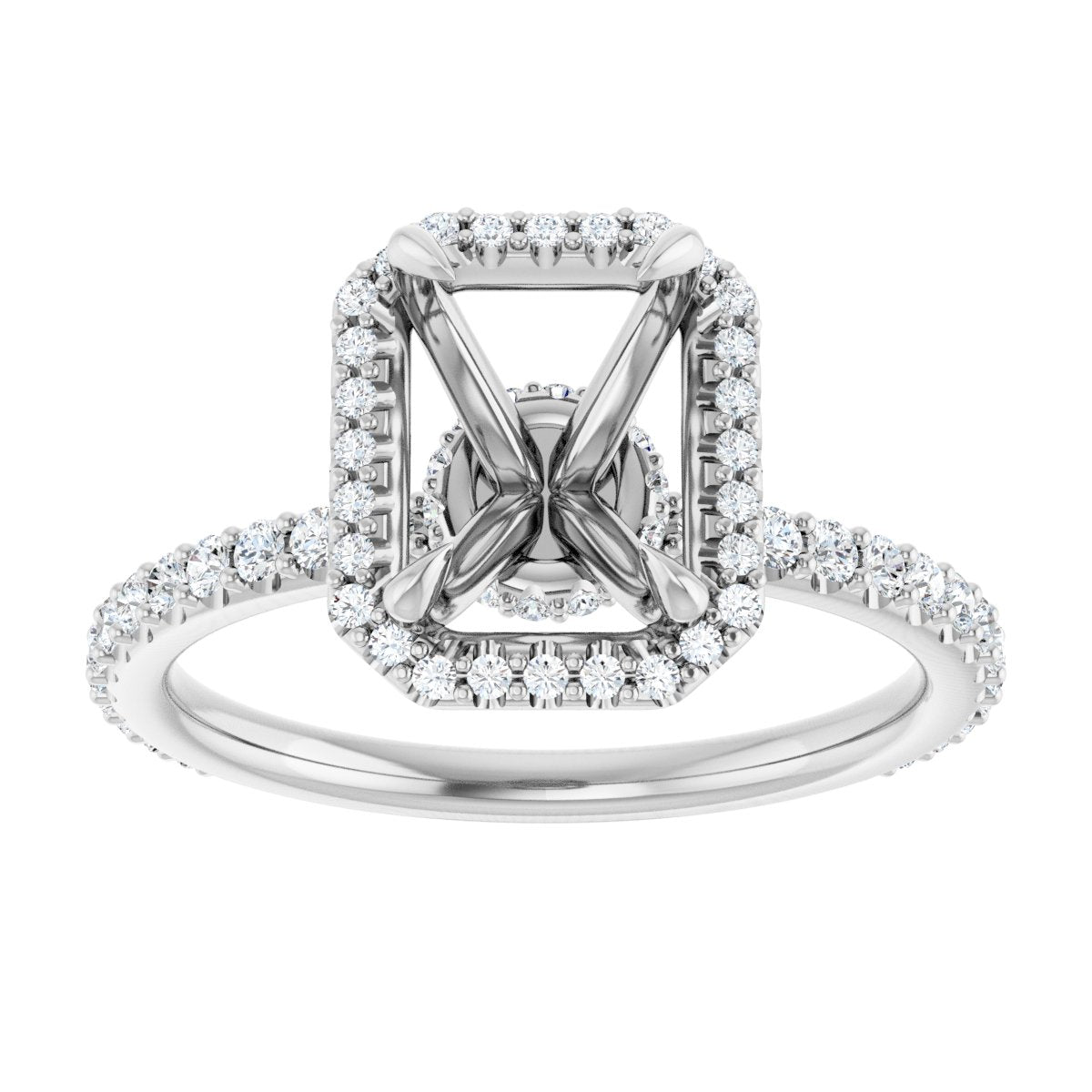 Halo-Style Engagement Ring