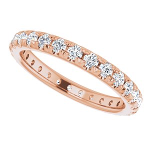French-Set Eternity Band