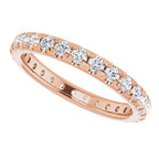 French-Set Eternity Band