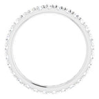 French-Set Eternity Band