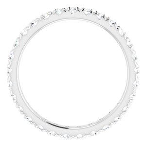 French-Set Eternity Band