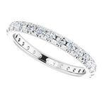 French-Set Eternity Band