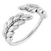 Leaf Negative Space Ring