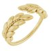 Leaf Negative Space Ring