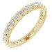French-Set Eternity Band