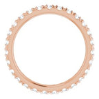 French-Set Eternity Band