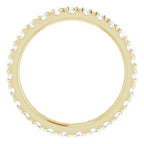French-Set Eternity Band