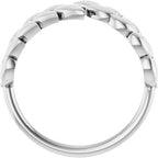Leaf Negative Space Ring