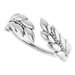 Leaf Negative Space Ring