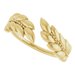Leaf Negative Space Ring
