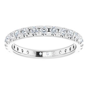 French-Set Eternity Band