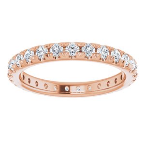 French-Set Eternity Band