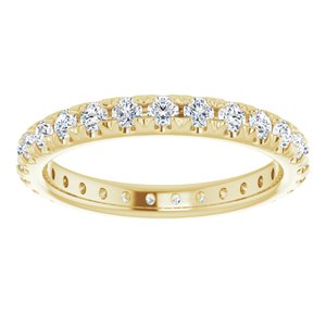 French-Set Eternity Band