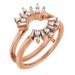 Art Deco Baguette Ring Guard