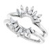 Art Deco Baguette Ring Guard