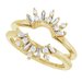 Art Deco Baguette Ring Guard