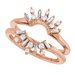 Art Deco Baguette Ring Guard
