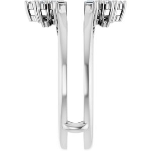 Art Deco Baguette Ring Guard