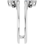 Art Deco Baguette Ring Guard
