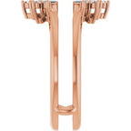 Art Deco Baguette Ring Guard