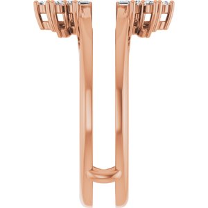Art Deco Baguette Ring Guard