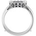 Art Deco Baguette Ring Guard