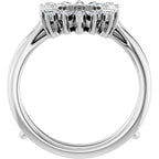 Art Deco Baguette Ring Guard