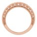 Accented Vintage-Inspired Engagement Ring or Band