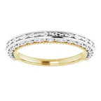 Accented Vintage-Inspired Engagement Ring or Band