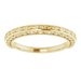 Accented Vintage-Inspired Engagement Ring or Band