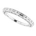 Accented Vintage-Inspired Engagement Ring or Band
