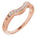 Accented Vintage-Inspired Engagement Ring or Band