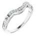 Accented Vintage-Inspired Engagement Ring or Band