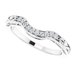 Accented Vintage-Inspired Engagement Ring or Band