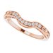 Accented Vintage-Inspired Engagement Ring or Band