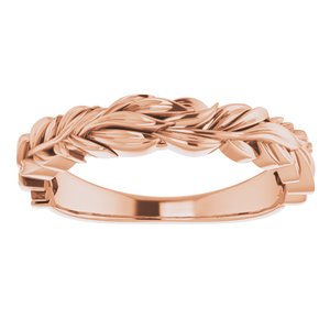 Stackable Leaf Ring
