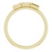 Three-Stone Stackable Ring